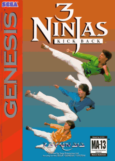 3 Ninjas Kick Back (USA) Game Cover